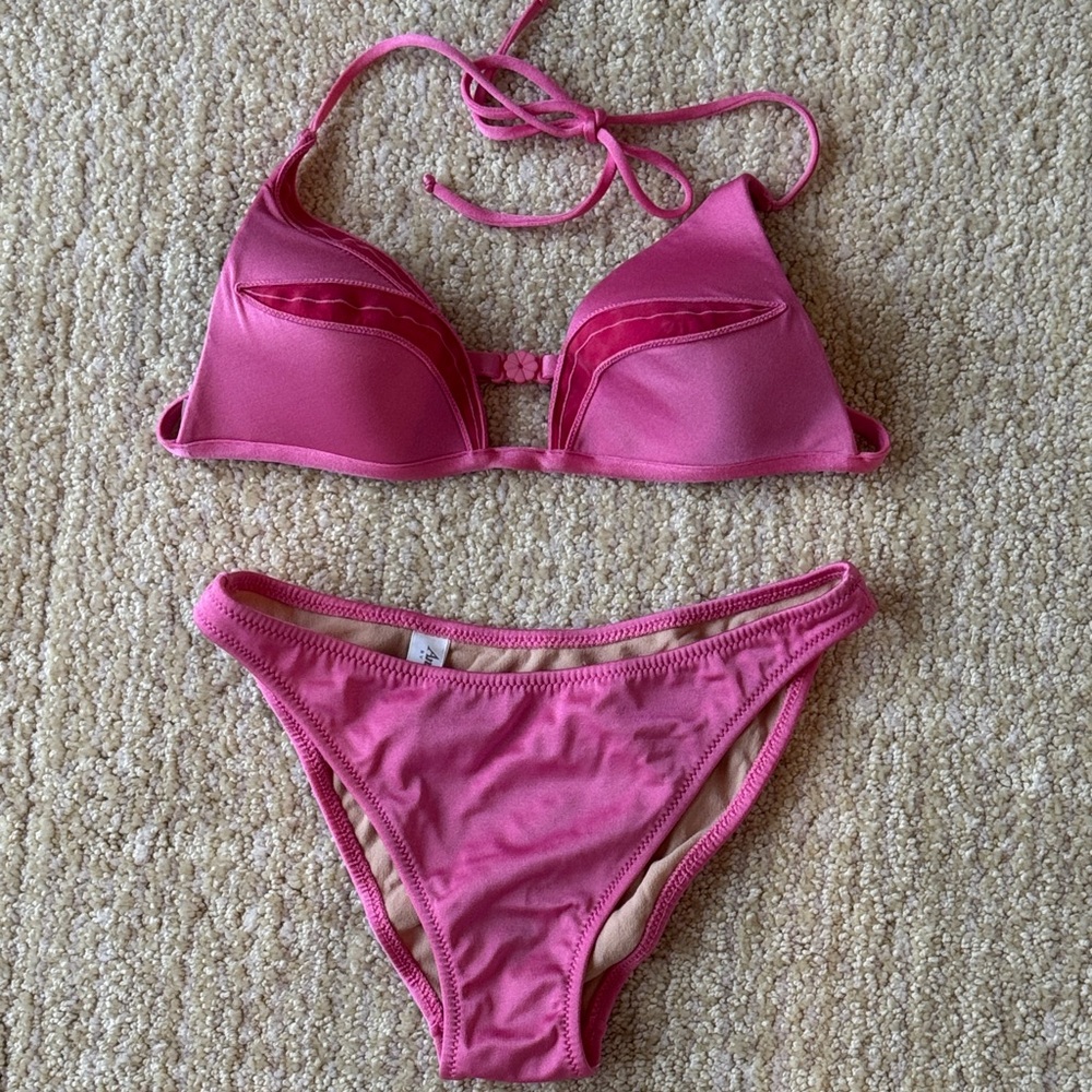 La Perla Anna Club Vibrant Pink Bikini Swimwear
